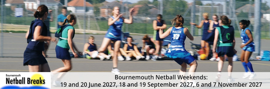 Bournemouth Netball dates 2027